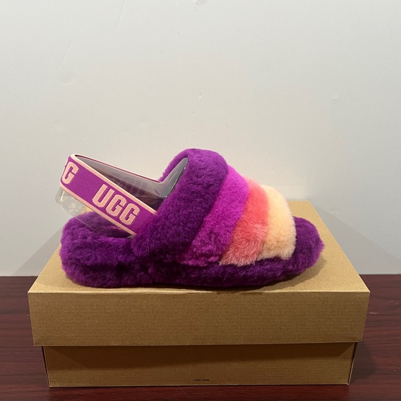 Ugg Fluff Yeah Slide, 1097169, Berrylicious